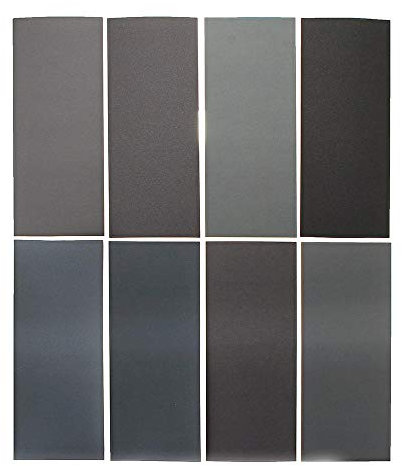 50 papel de lija anfibio seco húmedo de 230 x 93 mm, 320-2000 # grano 320/400/600/800/1000/1200/1500/2000