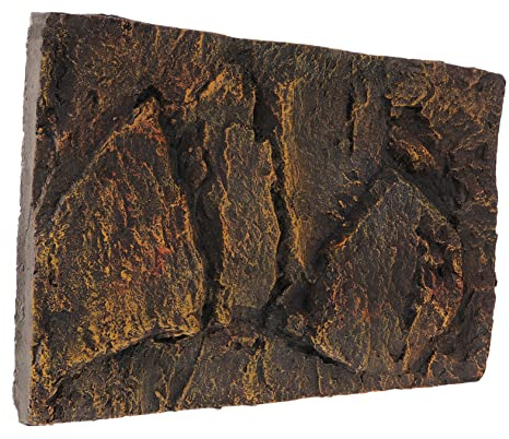 Beaupretty Décoration Aquarium pour Reptiles Panneau Arrière-Plan Plaque Décorative pour Aquarium