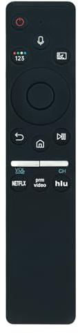 BN59-01312A Ersatz-Sprachfernbedienung, kompatibel mit Samsung 4K 8K Crystal UHD LED QLED HDR Curved Smart TVs Q60 Q70 Q80 Q90 8 Serie 9 Serie TU8000 AU8000 CU7000 CU8000 Samsung TV