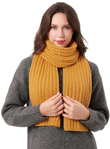 DonDon Schal Damen Winter Winterschal Strickschal