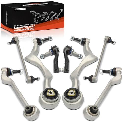 Frankberg 8x Control Arm Front Left Right Compatible with 3 Series E90 3 Series E93 3 Series Coupe E92 3 Series Touring E91 1 Series E81 1 Series E87 1 Series E88 1 Series E8 Replace# 31122405861
