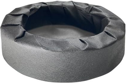 Ghjkldha Floating Planter Ponds, Fabric Aquatic Plant Basket, S, L, Water Garden Decoration, Floating Flower Island, Breathable Mesh Container for Small & Large Water Features