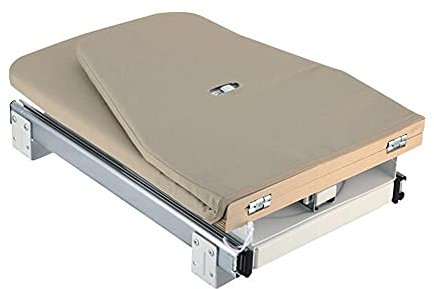 Tabla de Planchar retráctil, giratoria y extraíble, se Guarda en el Armario, con Funda Plegable para Ahorrar Espacio, 1 Unidad