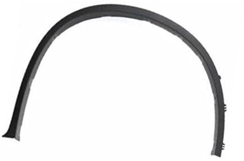 Jodriva Embellecedor de moldura de arco de guardabarros de cubierta de arco de rueda delantera de coche, for, X6 E71 X6 E72 51777176235 51777176236 Moldura de paso de rueda(Right side)