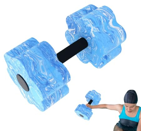 Aquatic Training - Leichte Fitness Hantel, tragbares Design | Wiederverwendbare wasserdichte Trainingsgeräte für Männer Frauen Aqua Aerobic Physiotherapie Fitnessgeräte