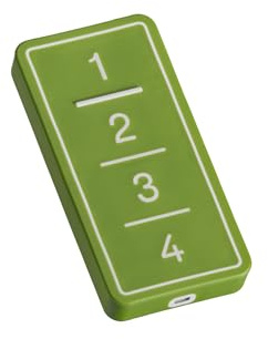 Telecomando Universale Facile: Copiatore Multifrequenza 433-868 MHz per Cancello e Garage, 4 Tasti Programmabili, Supporta Rolling Code e Codice Fisso, Design Robusto (PRO, Lime Green)