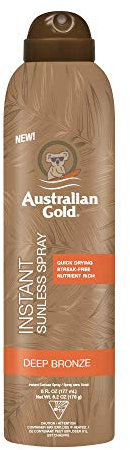 Australian Gold Sunless Instant Rich Bronze Color Spray 177 Ml 1 Unidad 60 ml