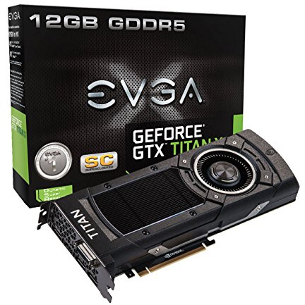 EVGA NVIDIA GTX TITAN X 12 GB SuperClocked Graphics Card