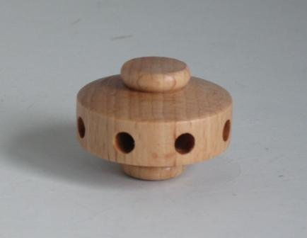 Rudolphs Schatzkiste Erzsatzteil Pyramidennabe für Nr. 70089/70091 BxTxH= 3,5x3,5x2,5cm NEU Erzsatzteile Teile Zubehörteile Räuchermann Nußknacker Pyramide Holz Seiffen Erzgebirge Holz Dekoration