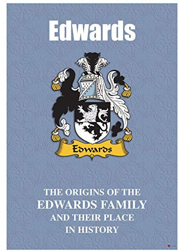 I LUV LTD Edwards Anglais Nom de Famille Livret D'histoire avec de Brefs Faits Historiques