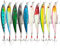 Weinsamkeit Wobbler Kunstköder Set, 10 Stück Hecht Angelköder Zander Fischköder Forellen Köder Fishing Lures Barsch Köder Dorsch Swimbait Süßwasser Salzwasser Angelset Angeln