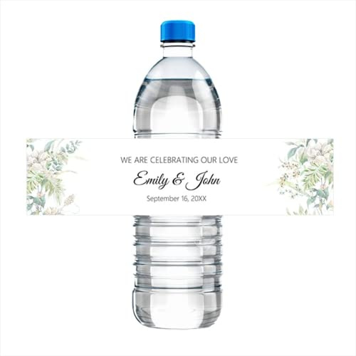 HWLY 30pcs etiquettes anniversaire personnalisées autocollantes,etiquettes autocollantes bouteille eau,etiquette anniversaire,Autocollants vintages personnalisables avec le prénom et la date (B)