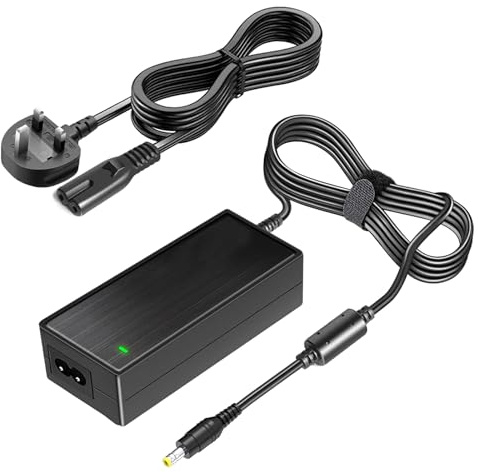 12V 5A Power Supply for AOC LCD Monitor, AC 100-240V to DC 12 Volt Adapter. | for AOC 16 20 22 23 24 27, for Dell Monitor 22'' 23'' 24'' 27, for 12Vdc HP 2011X 2211X 2311X Power Adapter.