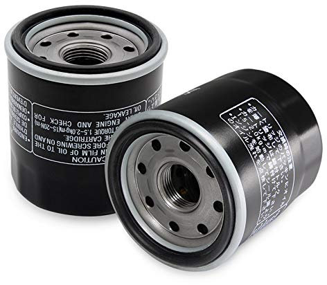 Motorrad-Ölfilter for Kawasaki ZRX 400 ZR400 Xanthus ZR900 Z900RS ZR1000 Concours ZG1400 ZZR 400 500 600 1400 (Color : 2pcs)