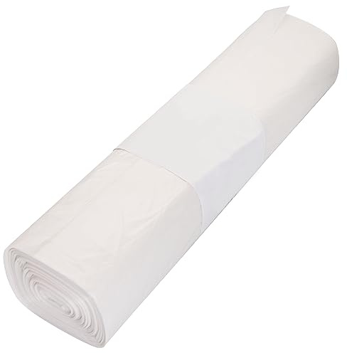 Bolsas de Basura Blancas de 120 Litros - 70 x 110 cm, Paquete de 200 Unidades