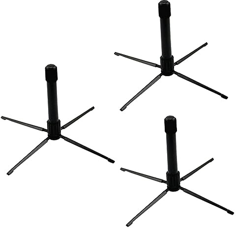Supvox 3stücke Kompakter Klappständer Für Flöten Tragbarer Flötenhalter Stabiler Standfuß Für Zuhause Und Unterwegs Perfekter Aufbewahrungsort Für Ihre Flötenkollektion Und