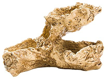 POPETPOP Kreativer Blumentopf Baumwurzel Design Kleiner Desktop Blumentopf Aus Langlebigem Harz Platzsparend Für Büro Und Wohnzimmer Multifunktionale Gartendekoration