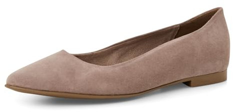 Tamaris Ballerina Damen Blockabsatz beige,EU 40