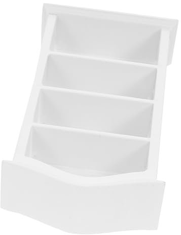 Vaguelly Miniatur Bücherregal Aus Puppenhaus Deko Kreatives Möbelstück Für Kinderzimmer Und Wohnzimmer Robuste Miniaturmöbel Für Fantasievolle Spielwelten