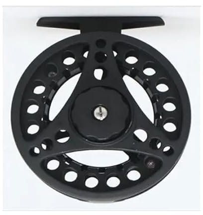 YZWHKJ Fliegenrolle Schwarze 7/9wt Super Large Alum Salzwasser-Fliegenfischrolle Aluminium-Druckguss-Fliegenrolle 180g