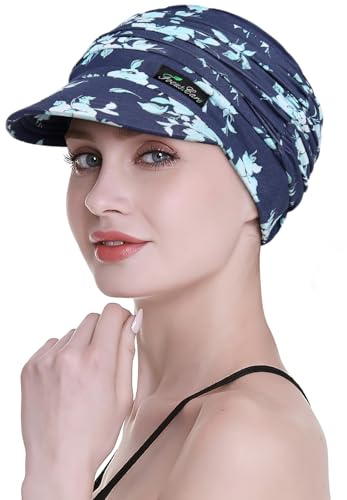FocusCare Soft Chemo Scarves for Women, Bamboo Baseball Cap, Turban for Hair Loss