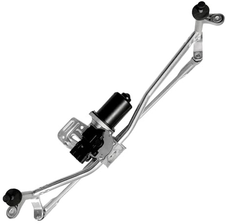 D2P Front Wiper Motor & Linkage 6405ES | Compatible with Peugeot Boxer, Citroën Relay, Fiat Ducato (2006-On) | 5-Pin Electric Front Wiper Assembly Replacement | 6405PQ 1363339080 1343896080
