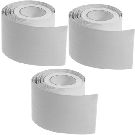 Baluue 3 Modanatura Battiscopa Autoadesiva in PVC Flessibile da Rifinitura Angoli e Bordi Pareti Interni ed Esterni Facile da Installare Resistente e Adatta Superfici Lisce e