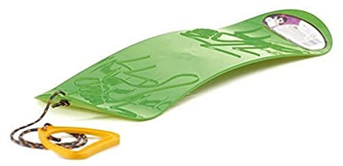 Prosperplast Trineo Curvo con Cuerda Snowboard S Slide, Pea, 68x3,5x20 cm
