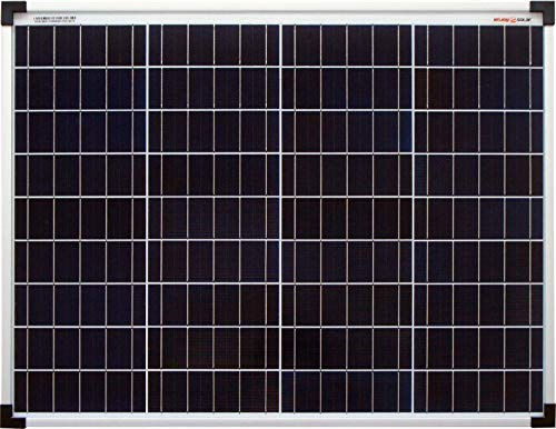 Enjoy solar Poly 50 W 12V Módulo Solar Policristalino Módulo Fotovoltaico Ideal para Autocaravana, Vivienda de Jardín, Barco