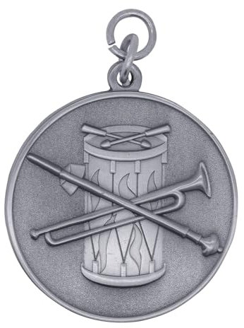 Deitert Medaille Fanfarenzug Altsilber