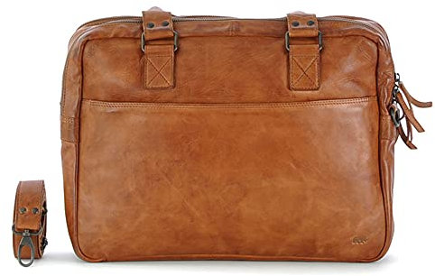 Bear Design Cow Lavato Leandro Laptoptas 15 Cognac