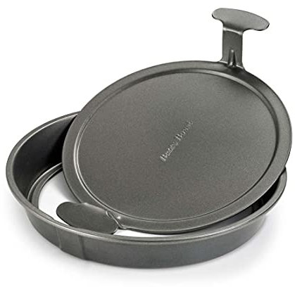 Betty Bossi Blechkuchen Backbleck Lupf-Rutsch mit Antihaft Beschichtung und extrahohem Rand - Ø26cm und bis 240 Grad hitzebeständig