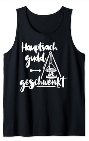 Saarländer Schwenker Männer Grillen Saarländisch Saarland Tank Top
