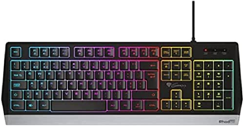 GENESIS Teclado Gaming RHOD 300 RGB RETROILUMINADO Layout Portugues
