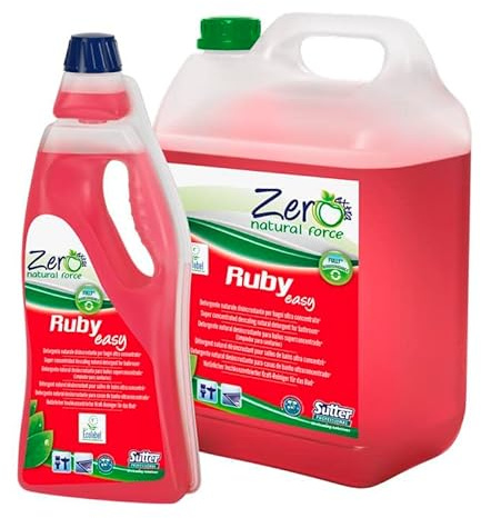 RUBY EASY Detergente natural* antical perfumado superconcentrado