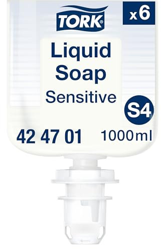 Tork Sensitive Flüssigseife S4, dermatologisch getestet, 6 נ1.000 ml, 424701