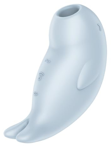 Satisfyer Seal You Soon | 11 cm | Vibratore Double Air Pulse | Adatto ai principianti | Onde di pressione e vibrazioni | Ricaricabile | Imperm. (IPX7) | Silicone