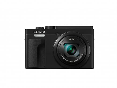 Panasonic Lumix DC-TZ95 - Black - 21.1 MP Compact Camera - F3.3-F6.4 24-720mm Lens, 30X Zoom - 4K Video (Renewed)