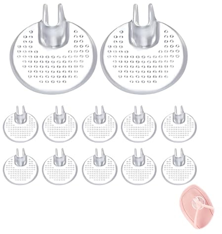 12pcs Zehenschutz Flip Flop Zehentrenner Schutzkissen Pads, 6 Paar Anti-Rutsch Schuhkissen Zehenpolster Zehenschoner für Flip Flops, Zehenschutz Schuheinlagen für Damen Herren Zehen Schutz