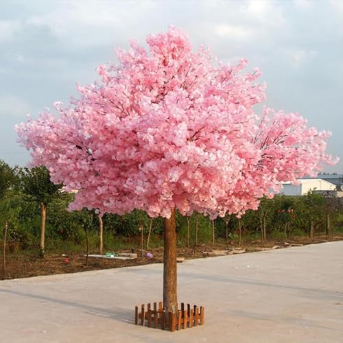 Árbol de cerezo artificial, hecho a mano, decorativo para decoración de bodas en interiores y exteriores