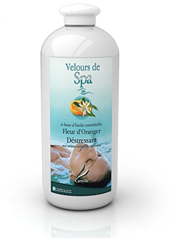 Camylle - Hot Tub Fragrance Orange Blossom - A base di oli essenziali per spa o jacuzzi - De-stressante con aromi dolci e accattivanti - 1000ml