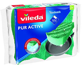 Vileda Spugna Abrasiva Antigraffio - Confezione da 3 Pezzi