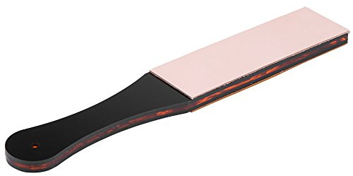 Leder-Streichriemen für Rasiermesser Manueller Rasierer Schärfbrett Doppelte Größe PU-Leder, Rasierspitzer/Friseur Rasiermesser Riemen Gürtel