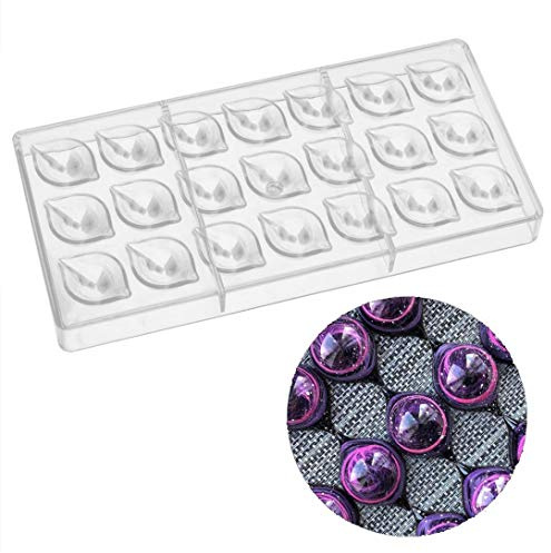TOSSPER Moule Chocolat Forme Citron réutilisable Party gâteau Cadeau Cuisson Fondant Artisanat Cuisine Polycarbonate Décoration Easy Clean Bricolage