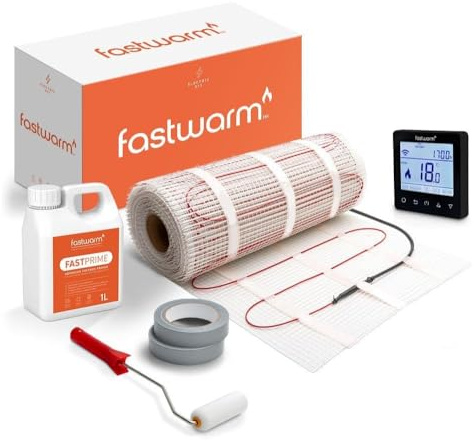 Fastwarm 150W Electric Underfloor Heating Sticky Mat Kit