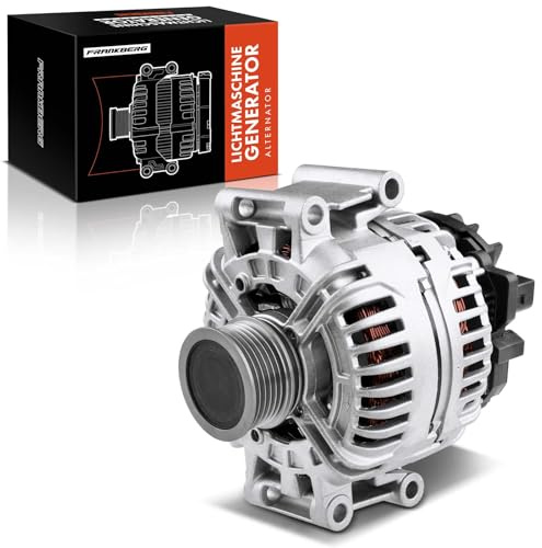 Frankberg Lichtmaschine 124525113 | Kompatibel mit A4 Avant 8K5, A4 Allroad 8KH, A5 Sportback 8TA, A5 8T3, Q5 8RB, A4 8K2, A5 Cabriolet 8F7