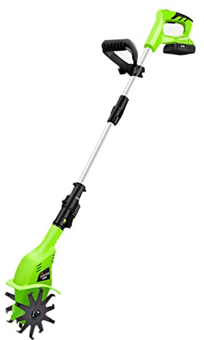 Ddasam Senza Fili a Batteria a Litio 18V - Larghezza di Lavoro : 20 cm - profondità di Lavoro : 8 cm - 4 Frese - Doppia Impugnatura ergonomica - Batteria e Caricatore Inclusi