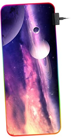 MAGICLULU Mauspad Büroblock Gaming-mauspad Gaming-Schreibtisch Leuchtendes Pad Computer-pad Modernes Computerzubehör Tastatur-pad Computermatte Gaming-tastaturmatte Rechner Klaviatur
