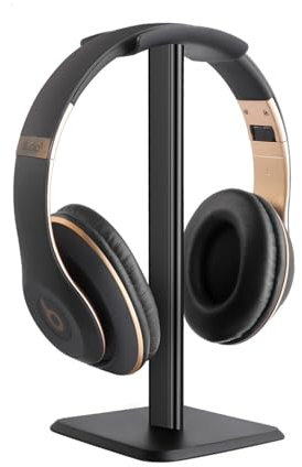 Kiuiom Support Casque, Écouteur Stand, Support Universel pour Écouteurs, Porte Casque Repose Casque Headset Stand Crochet Casque pour Tous Les Casques de Jeu Écouteurs de Bureau