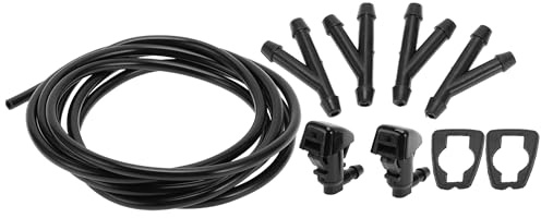 TUCKBOLD Ugello Lavavetri Per Jeep Grand Cherokee WK2 11-21 1 Set | Plastica, Nero, OE: 55157319AA, Per Dodge Grand Caravan 11-14, Per Dodge Durango 11-18, Resistente, Sostituzione Diretta.